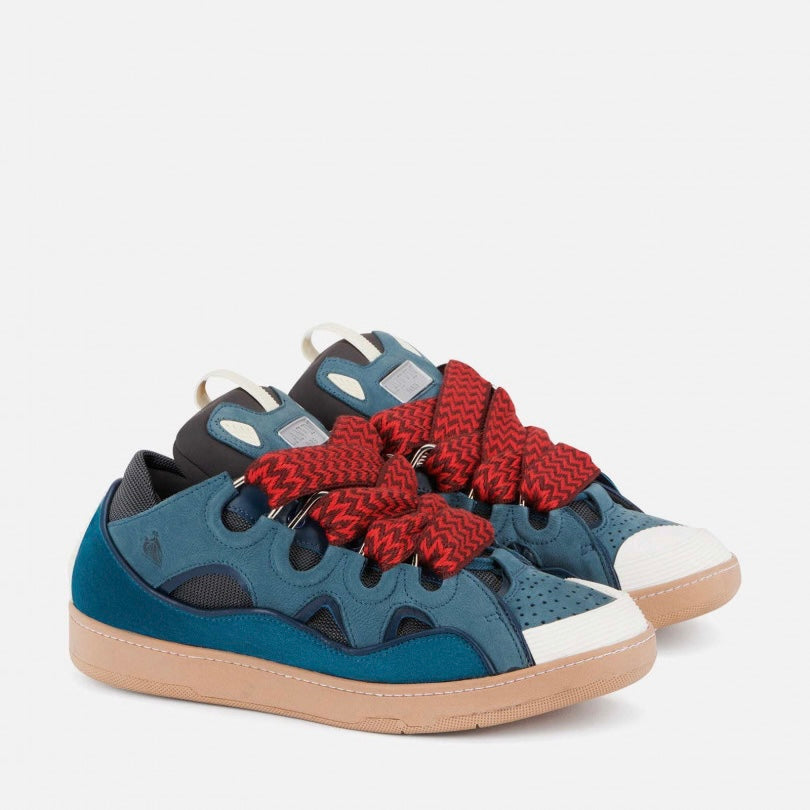 Lanvin Leather Curb Sneaker
