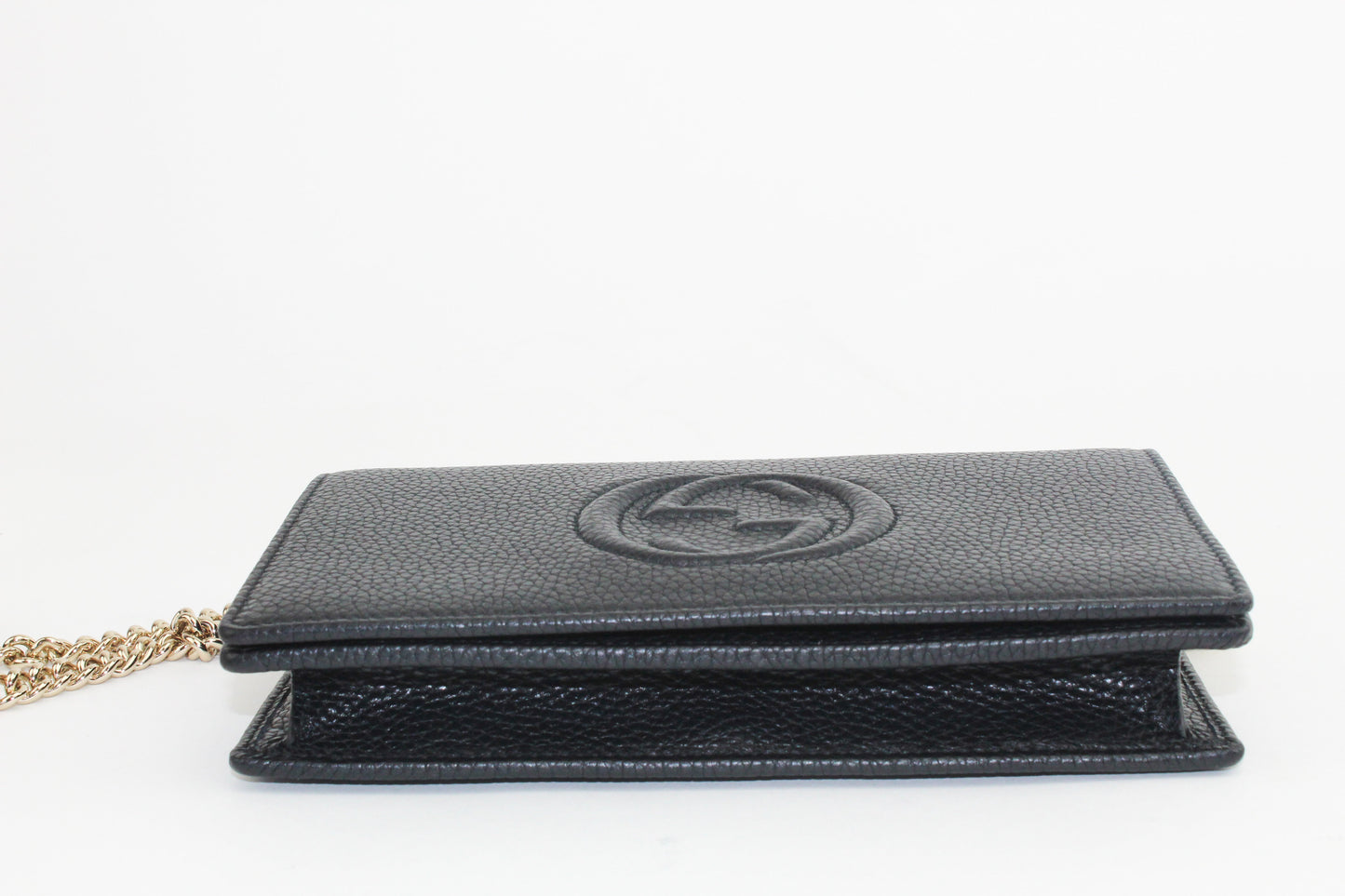 Gucci Soho Wallet on Chain  in Black