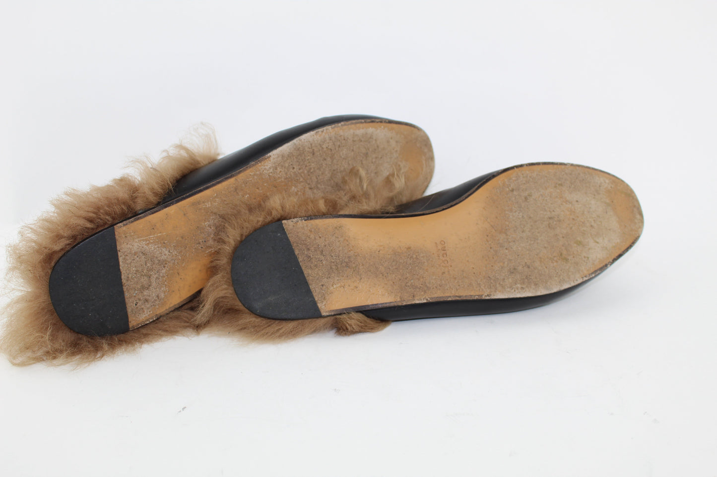 GUCCI PRINCETOWN EMBROIDERED TIGER SLIPPERS