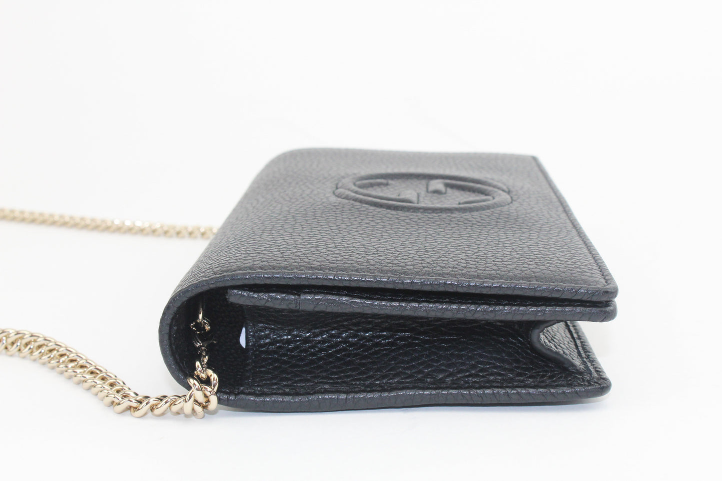 Gucci Soho Wallet on Chain  in Black