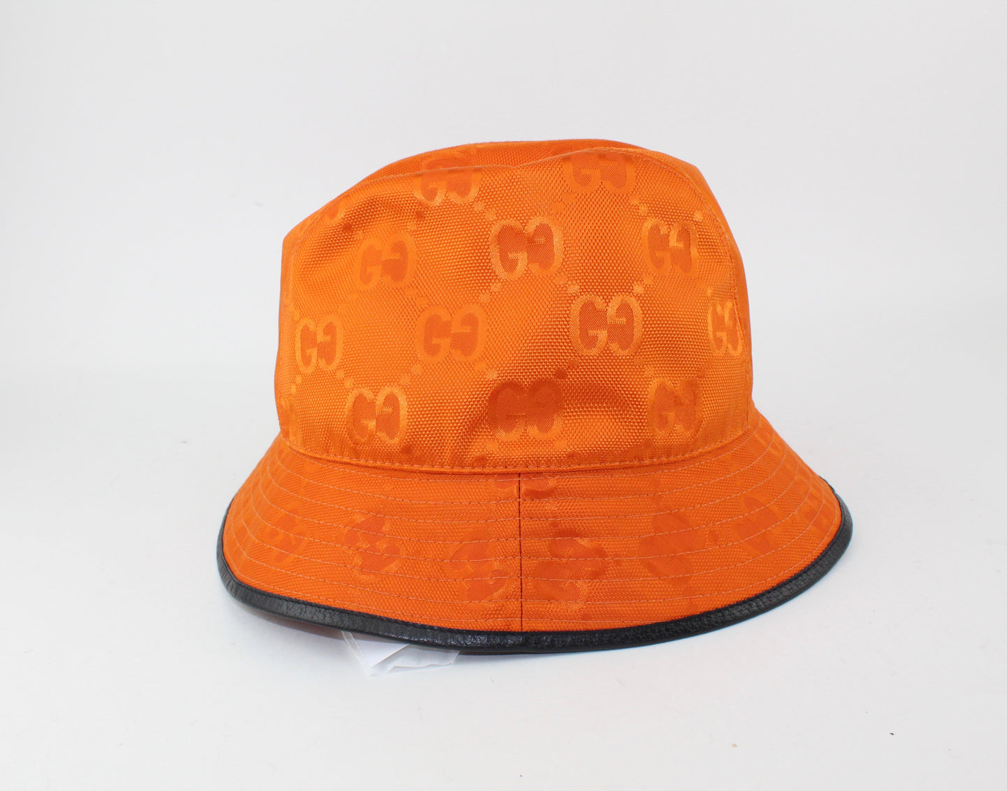 Gucci Orange off the grid GG Bucket Hat