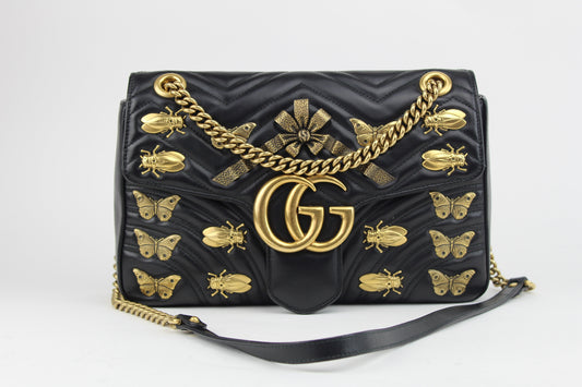 Gucci GG Marmont Medium Matelasse Shoulder Bag