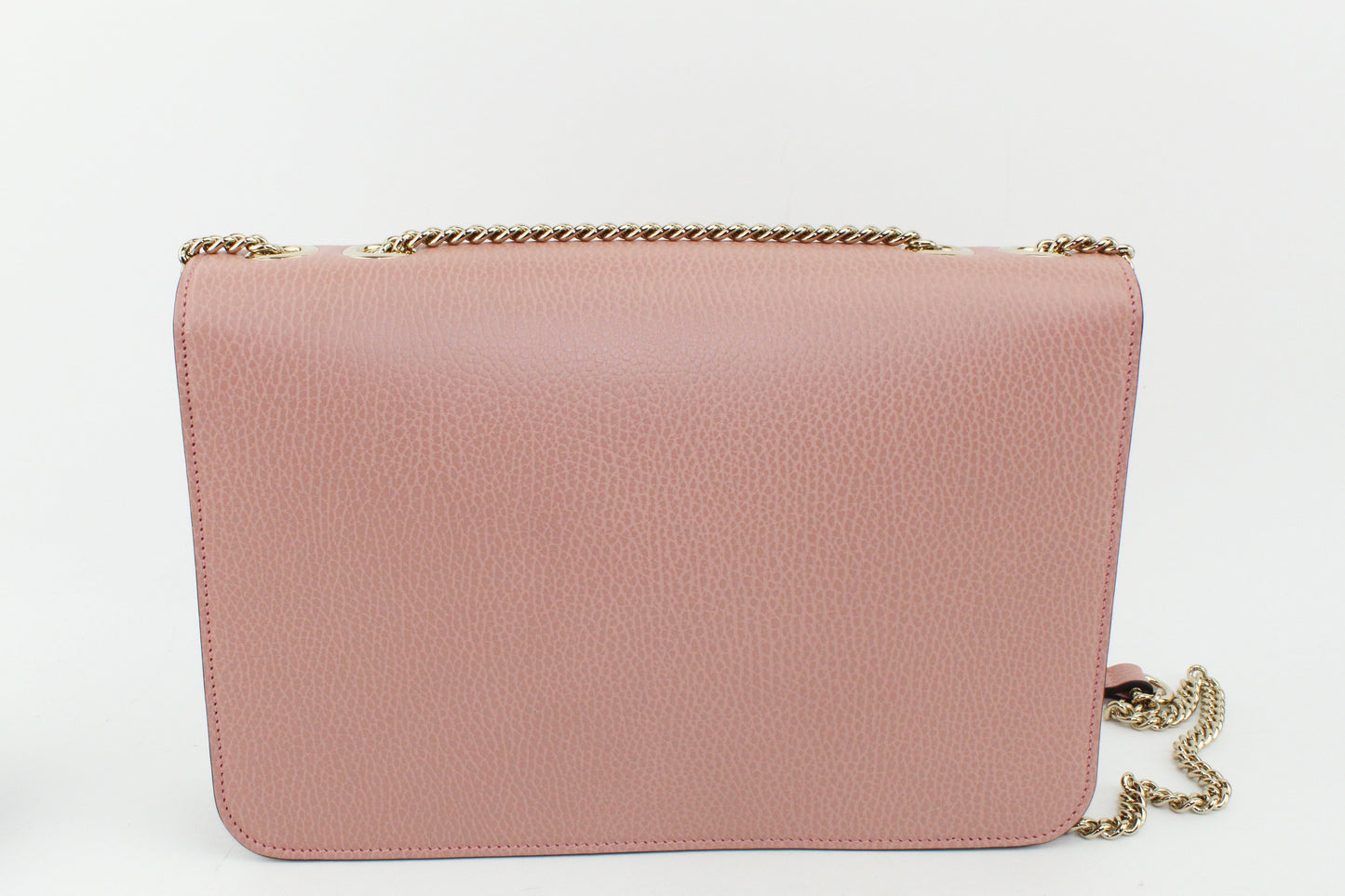 GUCCI MEDIUM CALFSKIN INTERLOCKING G SHOULDER BAG