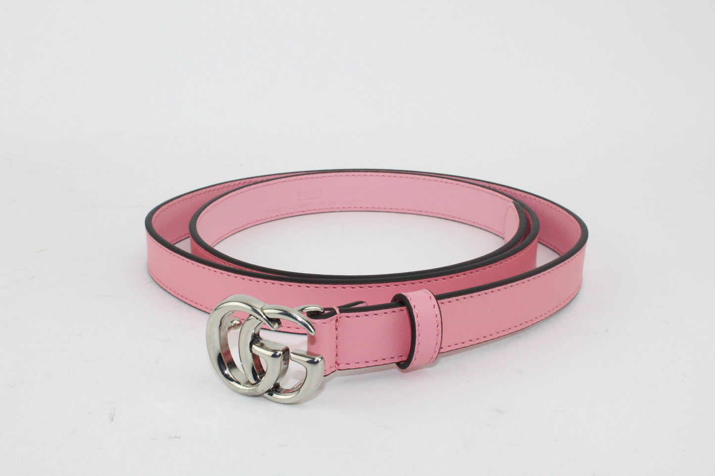 Gucci Leather Belt With Double G
