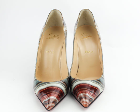 Christian Louboutin Pigalle Follies 100 Patent Agathe