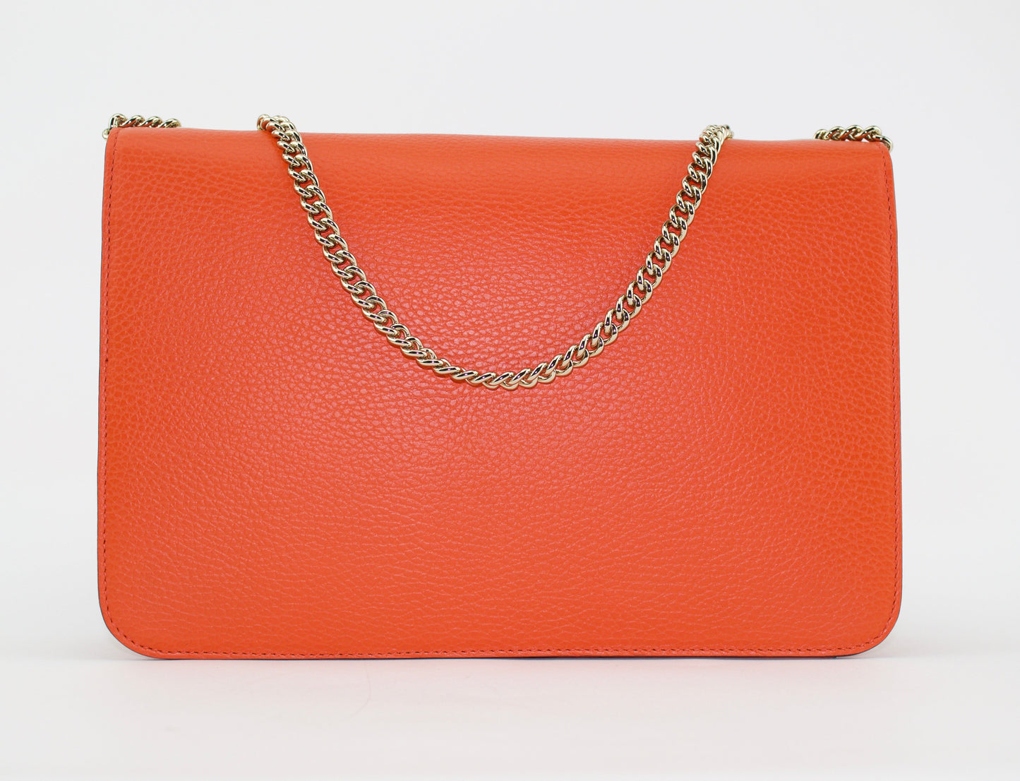 GUCCI MEDIUM CALFSKIN INTERLOCKING G SHOULDER BAG