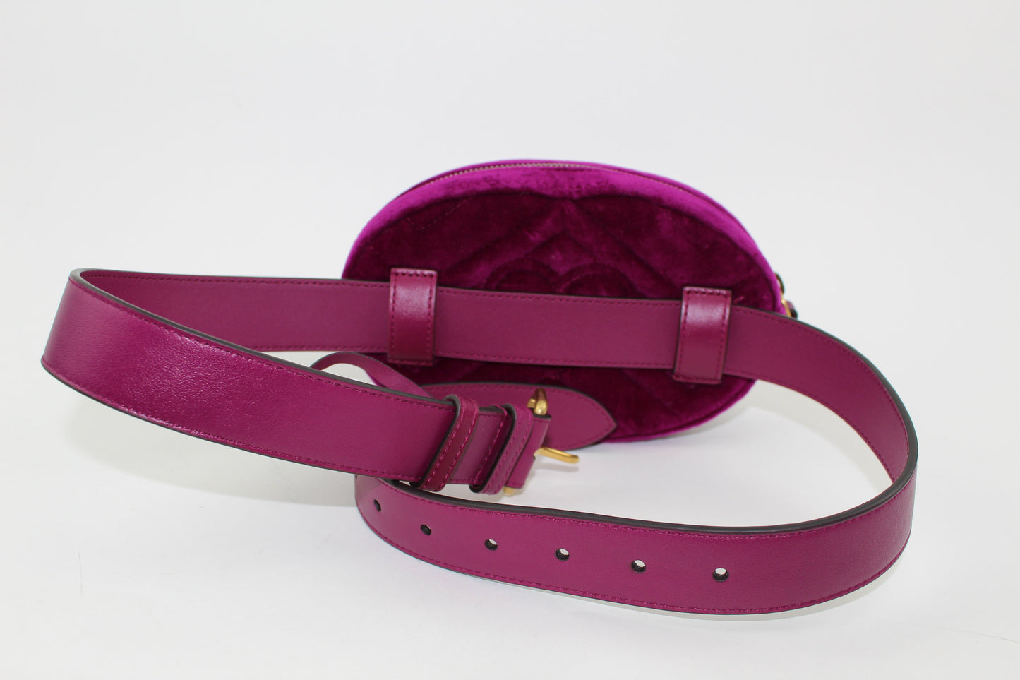 GUCCI SMALL MARMONT VELVET BELT BAG
