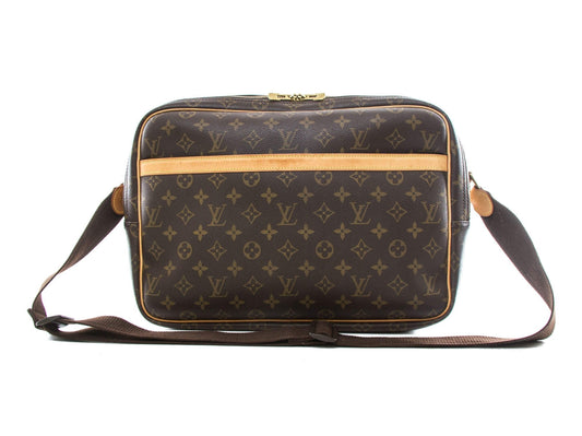 LOUIS VUITTON  MONOGRAM REPORTER GM CROSSBODY BAG
