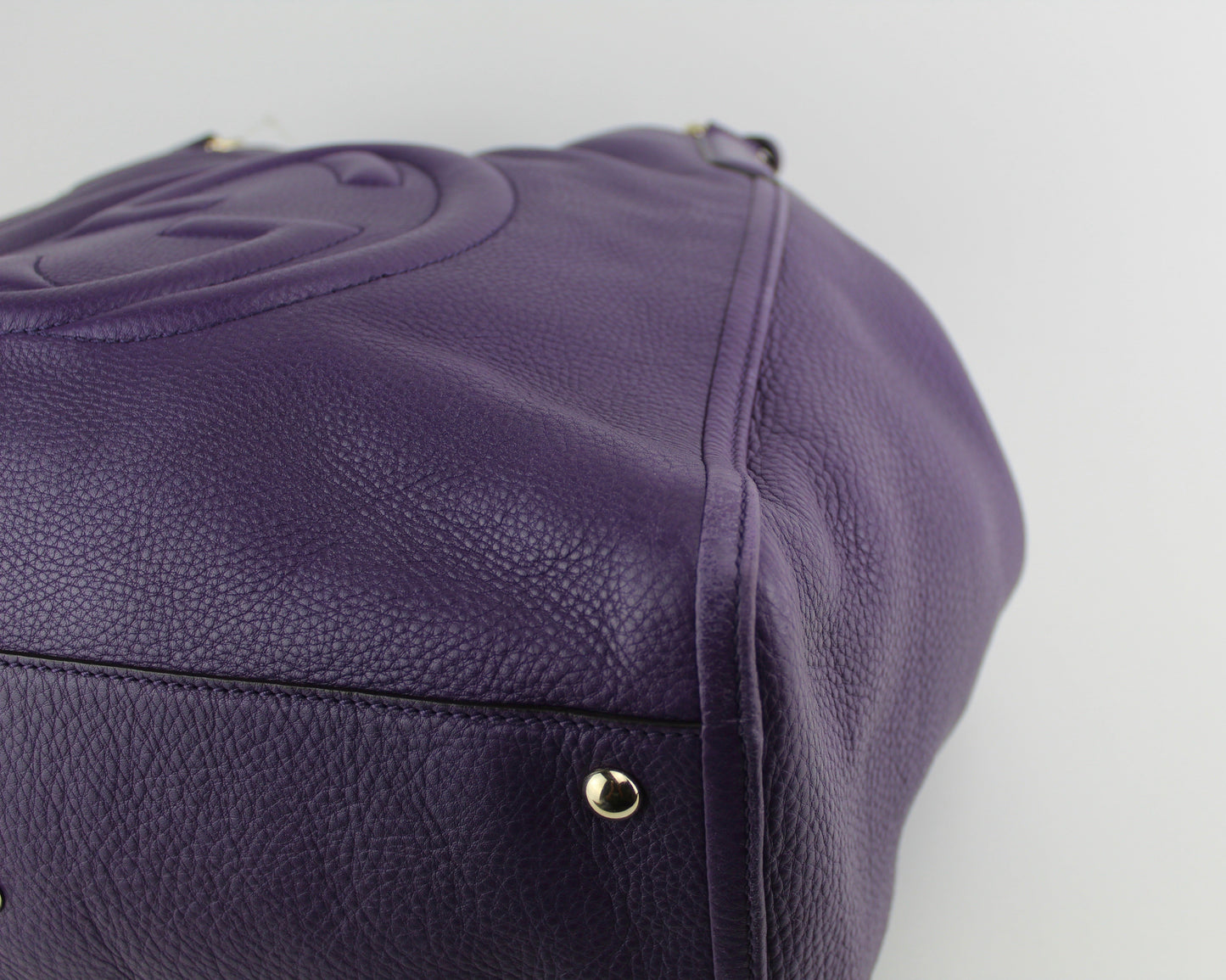 GUCCI SOHO SHOULDER MEDIUM LEATHER BAG