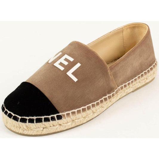 CHANEL VELVET ESPADRILLES