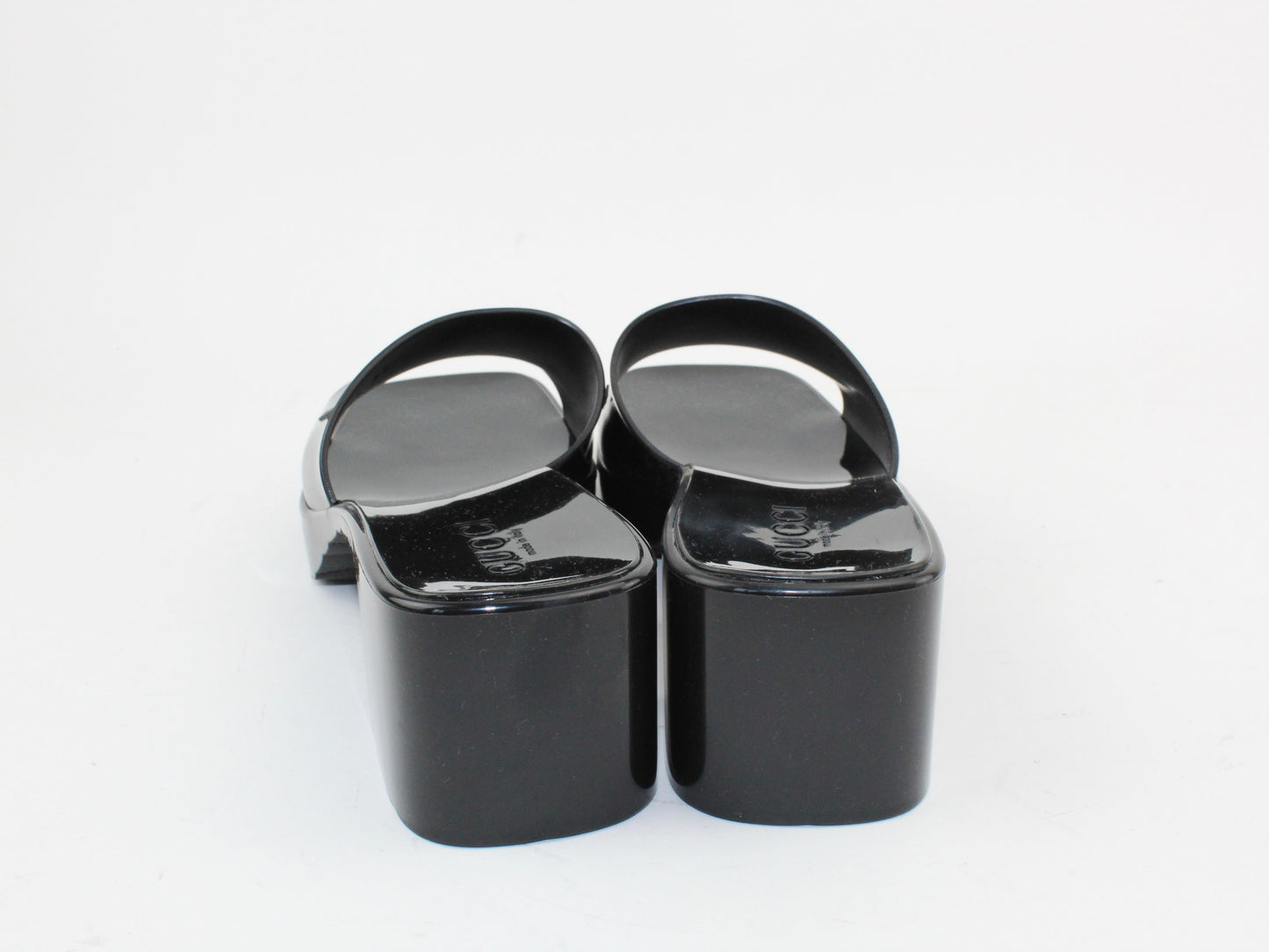 Gucci Rubber Slide Sandals