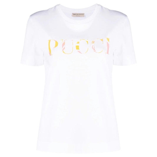 Emilio Pucci Logo Cotton T-shirt