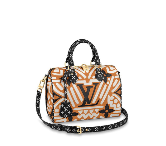 LOUIS VUITTON CRAFTY SPEEDY BANDOULIÈRE 25