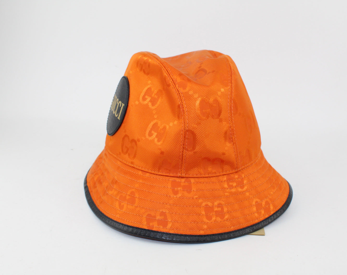 Gucci Orange off the grid GG Bucket Hat
