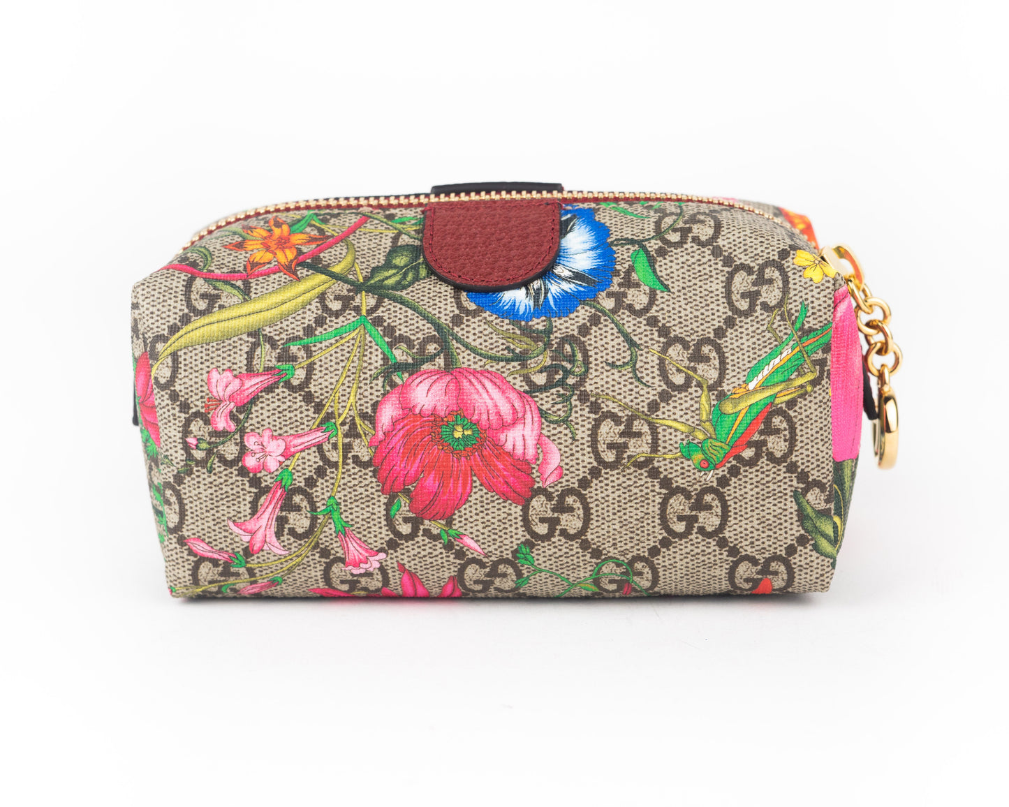 Gucci Ophidia GG Flora Small Cosmetics Case