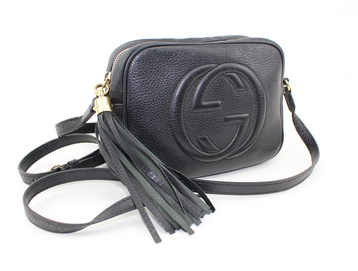 GUCCI SOHO LEATHER DISCO BAG