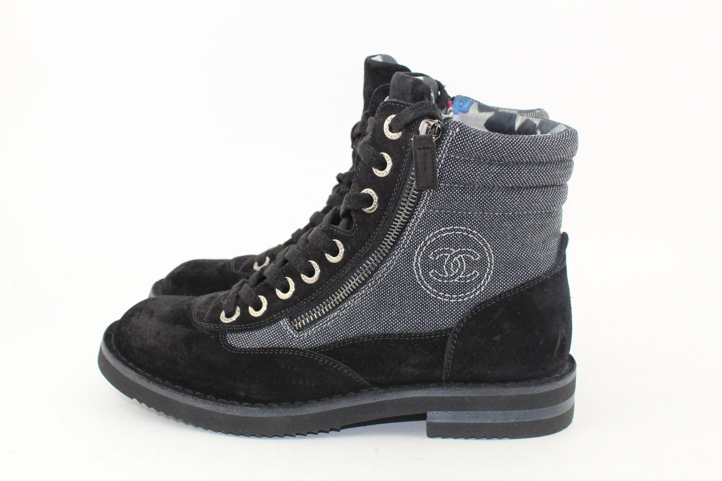 Chanel Denim Sneakers