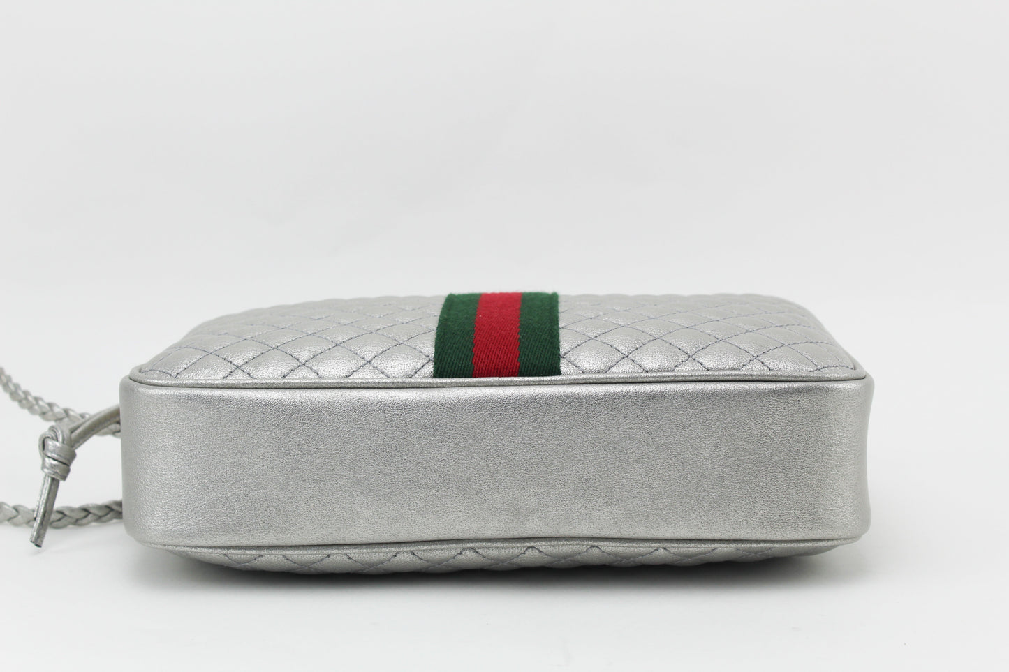 Gucci Metallic Quilted Leather shoulder bag