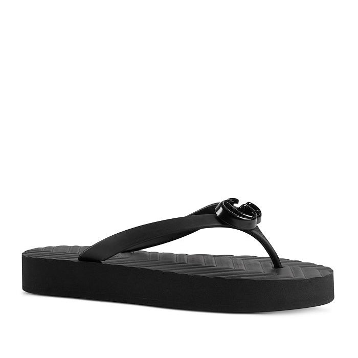 Gucci Women Chevron Thong Sandal