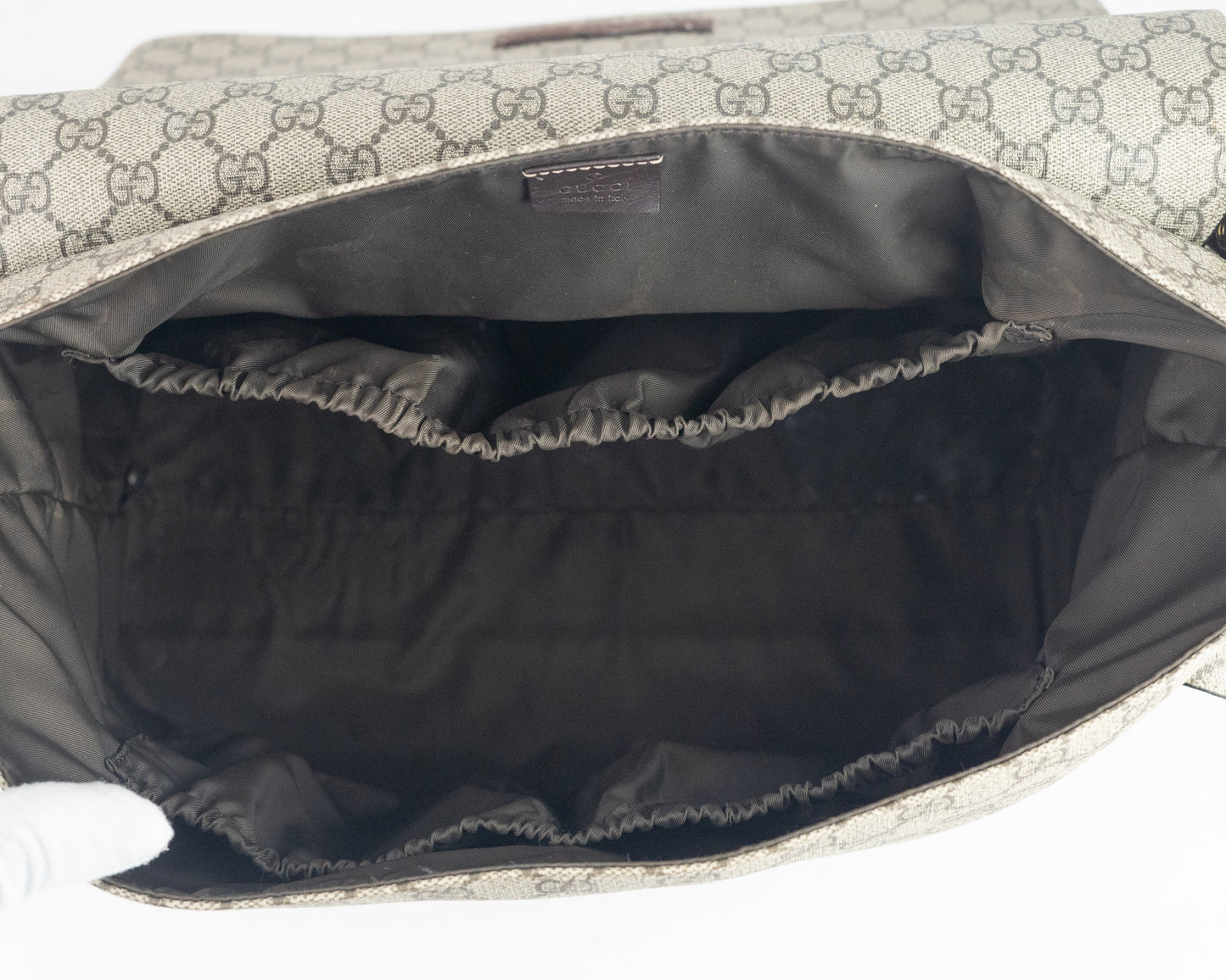 Gucci GG Supreme Diaper Bag