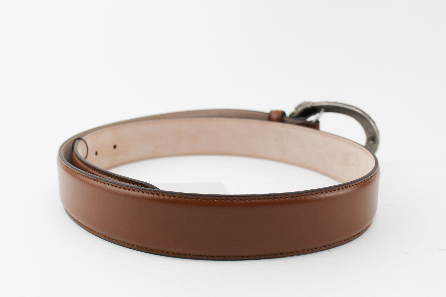 GUCCI LEATHER CALF BELT