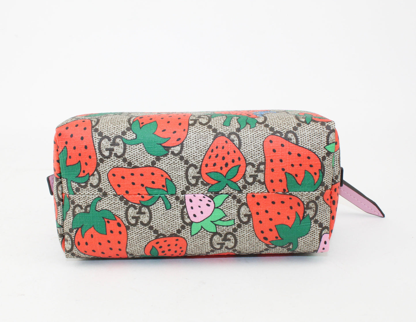Gucci GG Strawberry Print Pouch