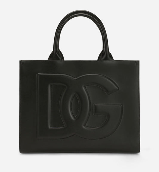 Dolce & Gabbana Large Calfskin Daily Shopper bag