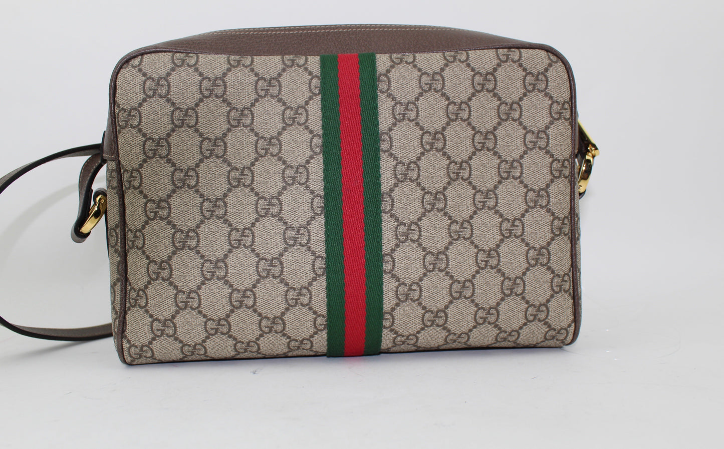 GUCCI OPHIDIA GG SUPREME SHOULDER BAG