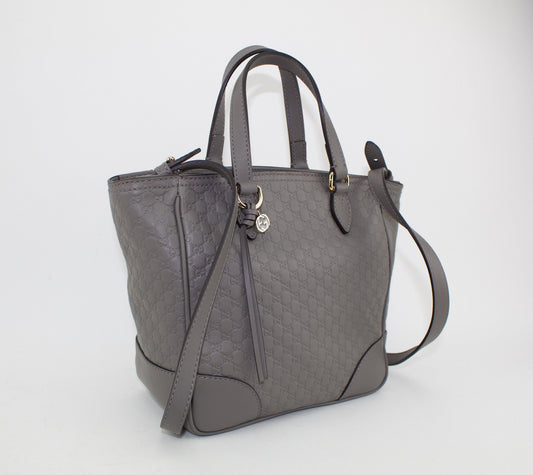 GUCCI Microguccissma Small Bree Tote