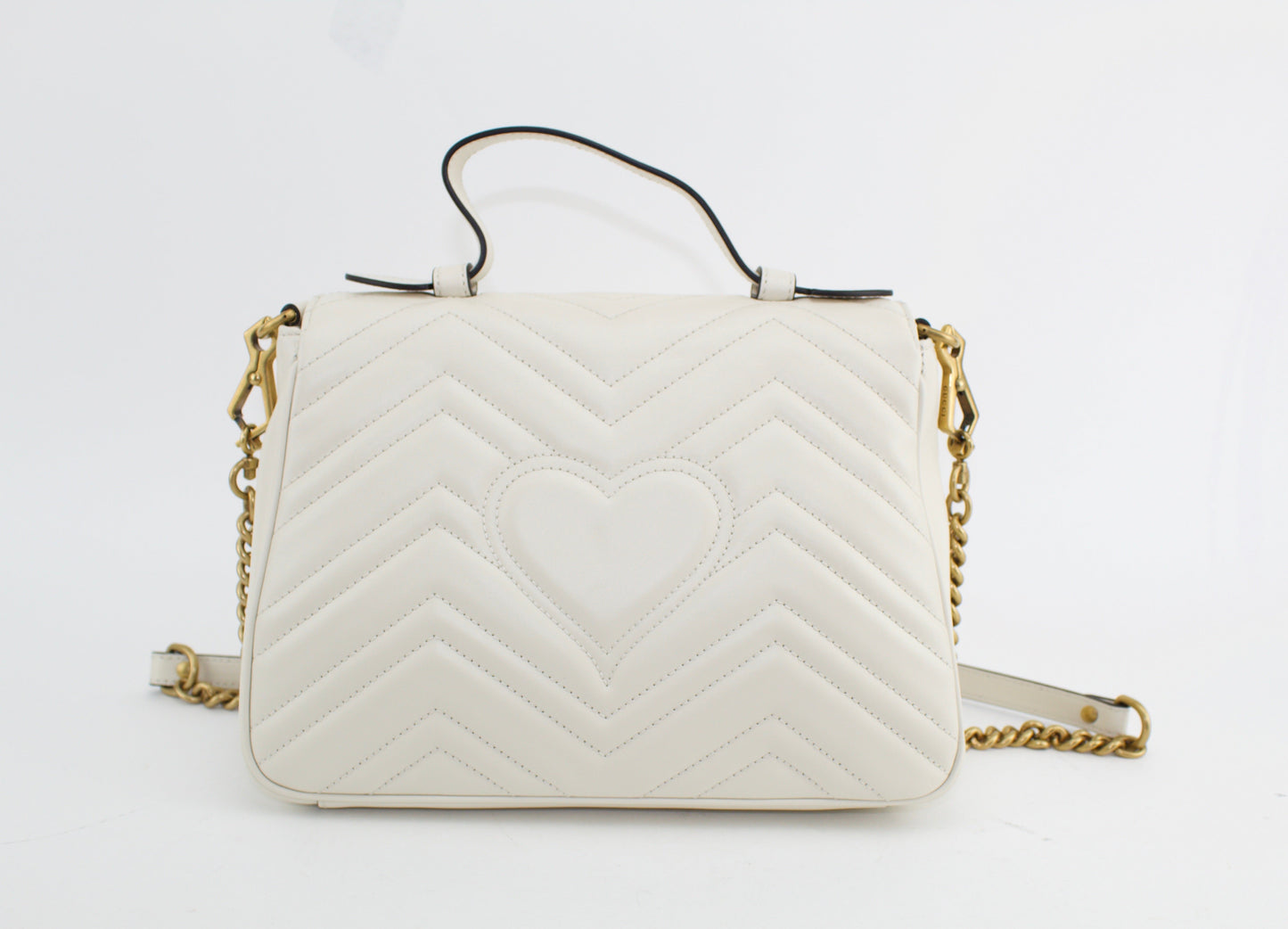 GUCCI MARMONT SMALL TOP HANDLE BAG