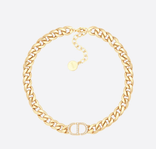 Dior 30 Montaigne Necklace Gold