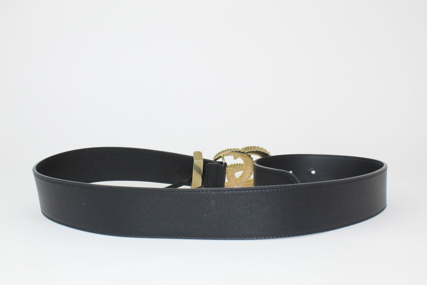 Gucci GG Torchon Leather Belt