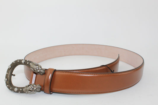 GUCCI LEATHER CALF BELT