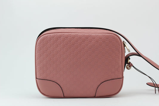 Gucci GG Guccissima Bree Crossbody bag pink