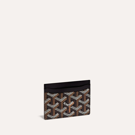 Goyard Card Case Black