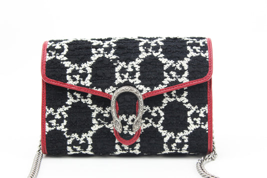 Gucci Dionysus GG tweed shoulder bag