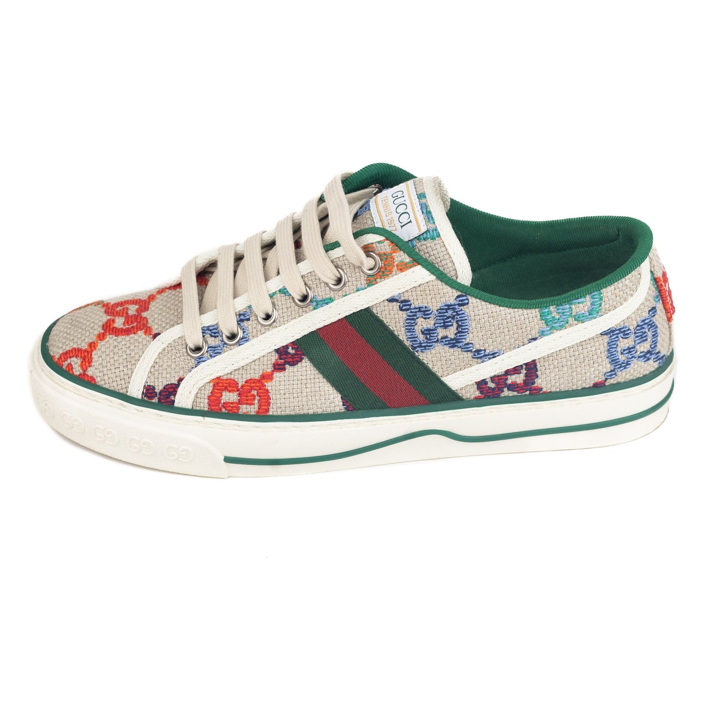 Gucci Tennis 1977 Sneaker in GG Linen Fabric