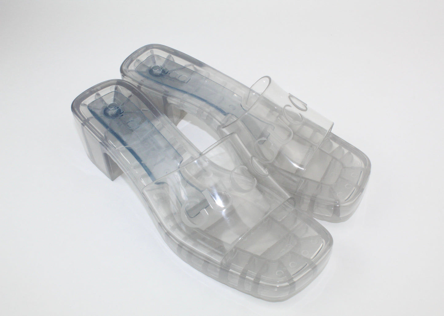 Gucci Rubber Slide Sandals