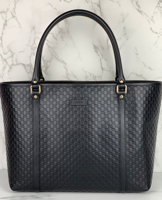 Gucci GG Microguccissima Leather tote