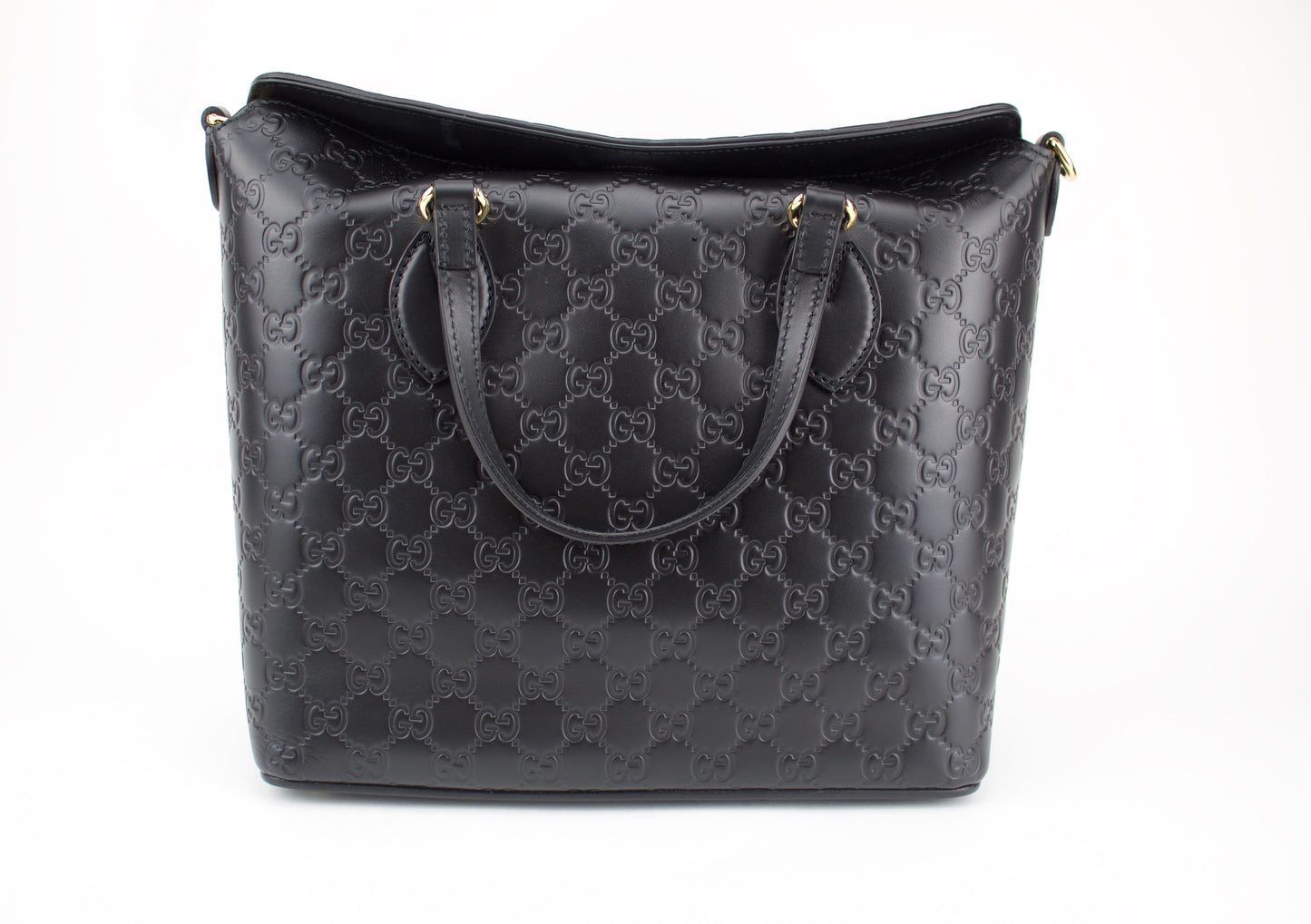 GUCCI GUCCISSIMA LINEA A BEE FOLDOVER BAG