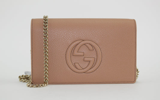 GUCCI SOHO WALLET ON CHAIN