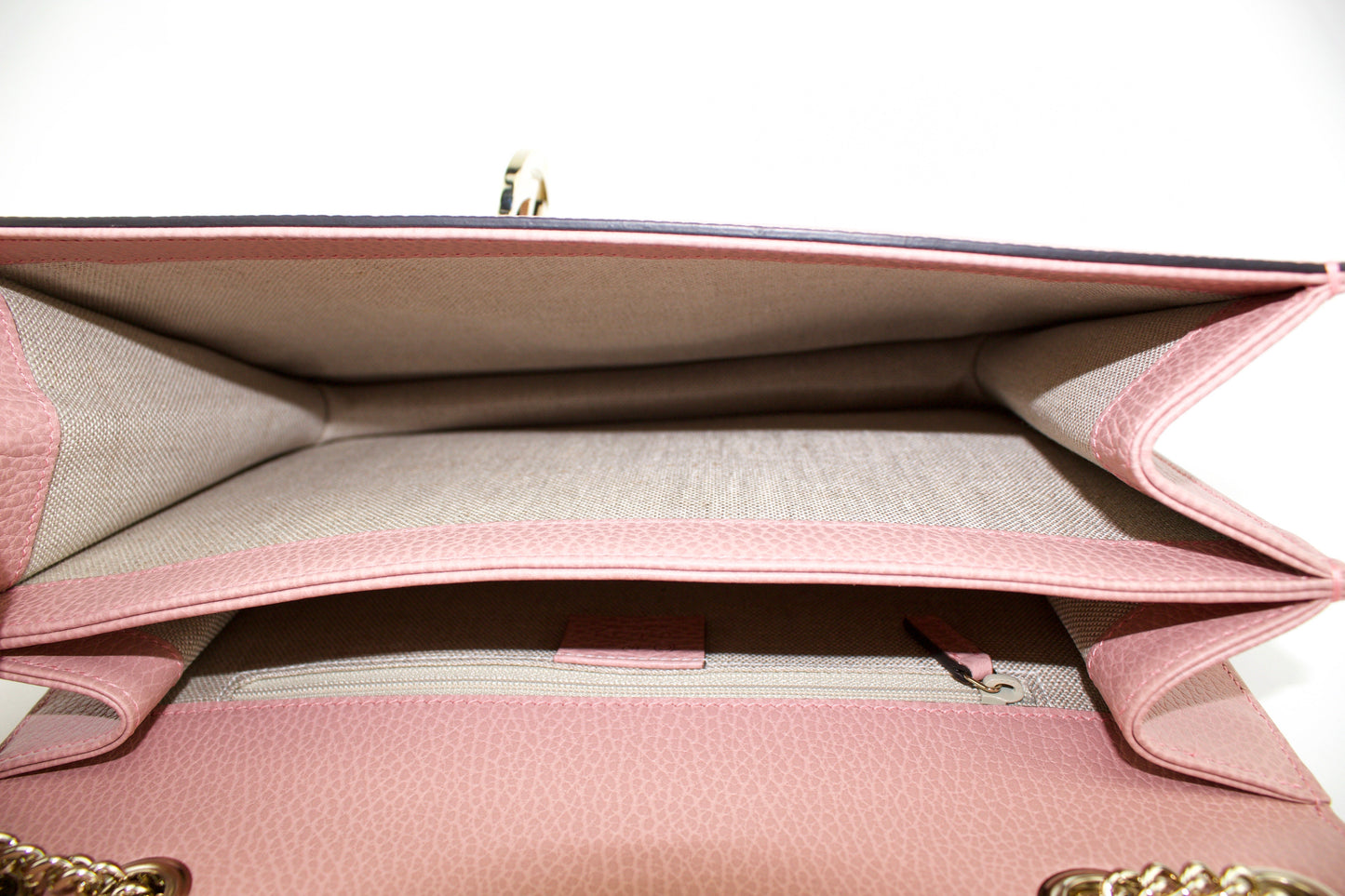 GUCCI MEDIUM CALFSKIN INTERLOCKING G SHOULDER BAG