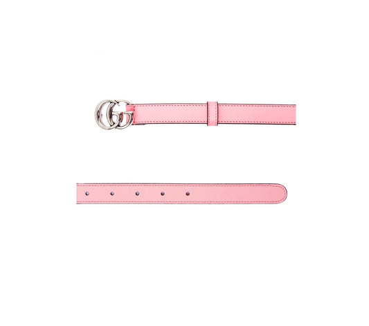 Gucci Leather Belt With Double G
