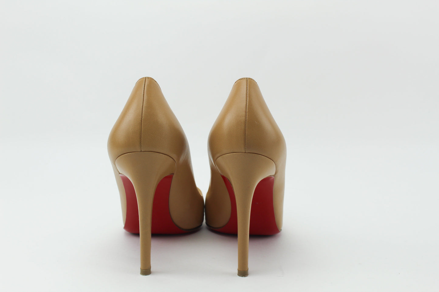 Christian Louboutin Pigalle 100 kid blush