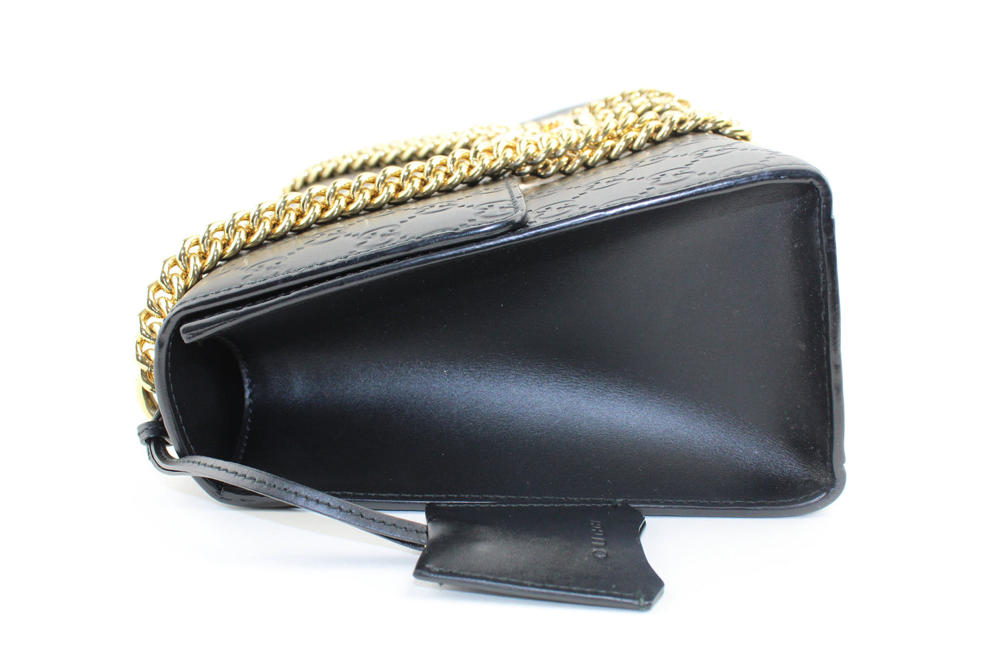 Gucci Padlock Guccissima Chain Shoulder Bag