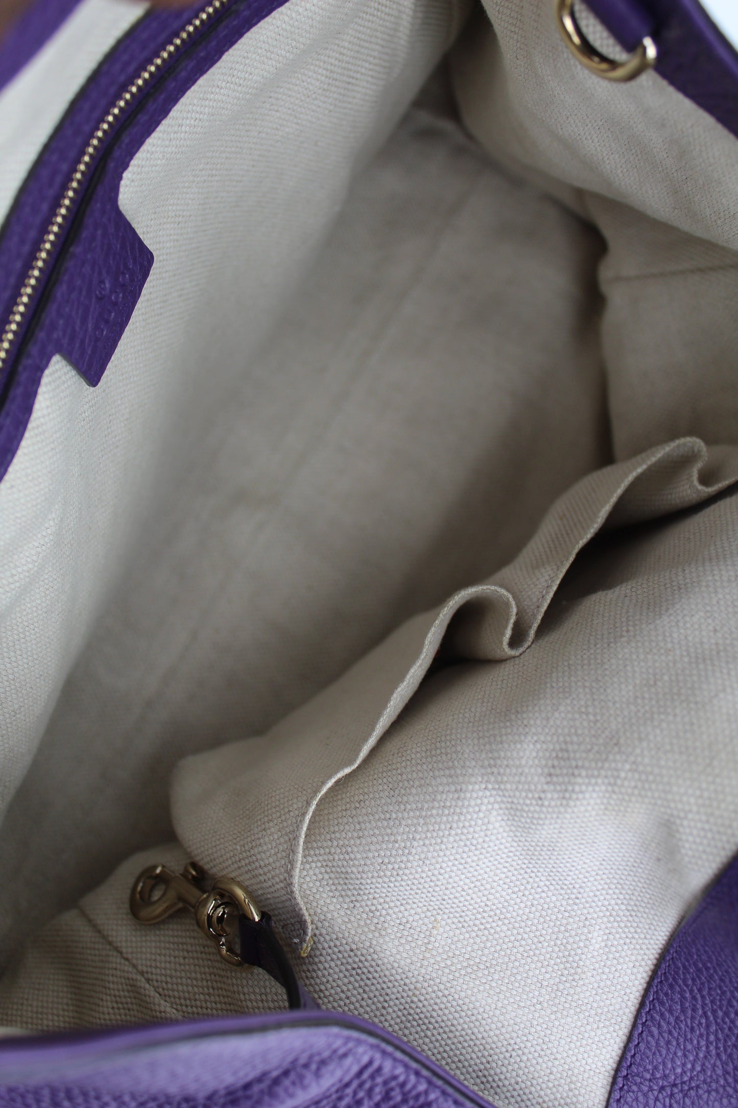GUCCI SOHO SHOULDER MEDIUM LEATHER BAG