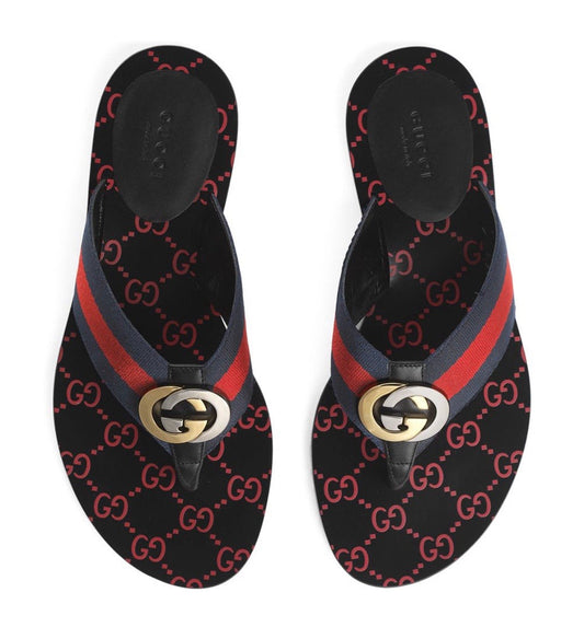 GUCCI THONG WEB SANDAL