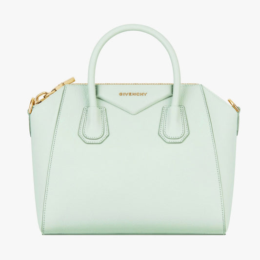 Givenchy Antigona Small Leather Bag in Celadon