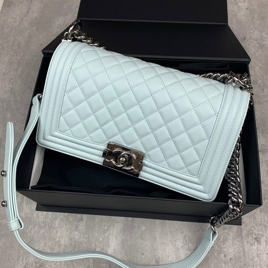 Chanel Lambskin Medium Boy Bag