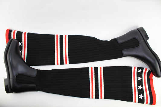 GIVENCHY STORM OVER THE KNEE RAIN BOOT